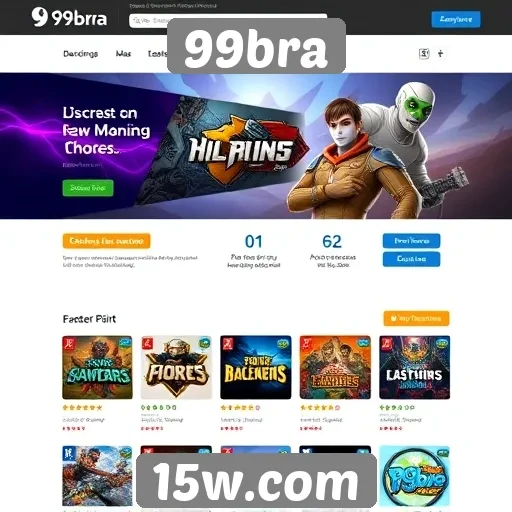 Análise da popularidade do site 99bra entre gamers